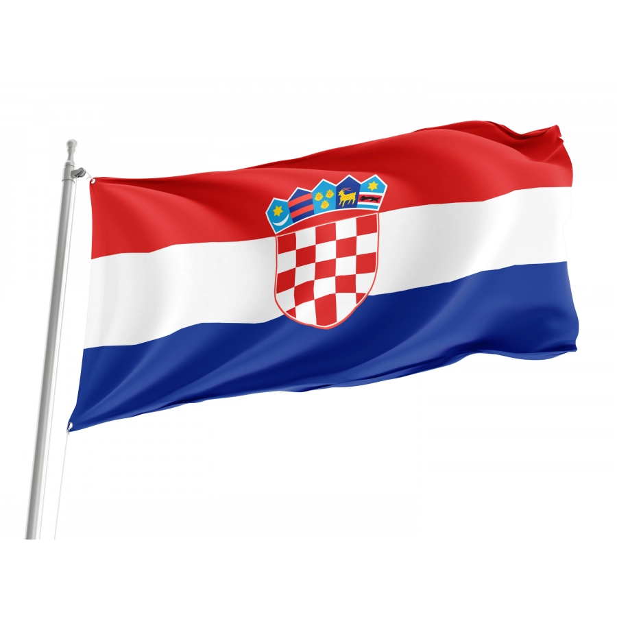 Flag of Croatia, Patriotic Flags, Unique Design Print, Flags for Indoor & Outdoor Use