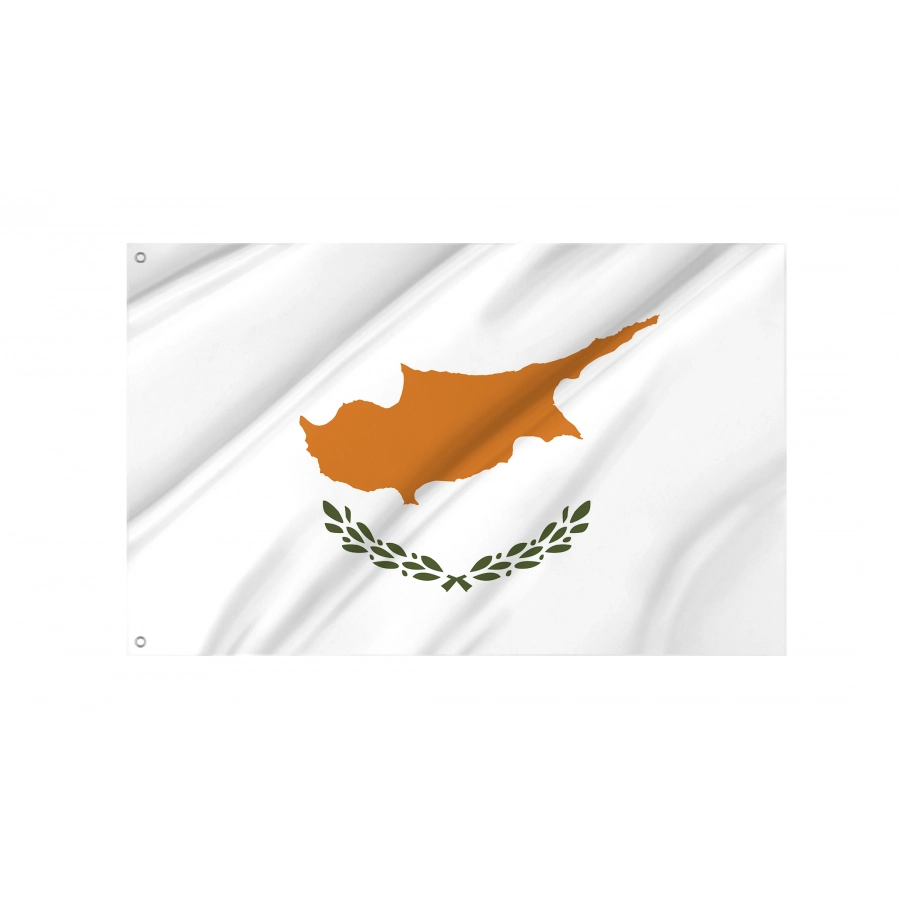 Flag of Cyprus, Patriotic Flags, Unique Design Print, Flags for Indoor & Outdoor Use