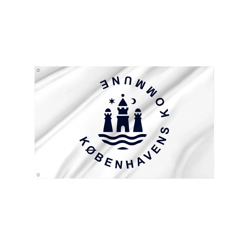 Copenhagen Flag for Indoor & Outdoor Use