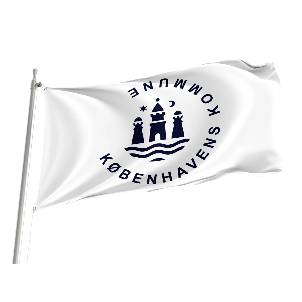 Copenhagen Flag for Indoor & Outdoor Use