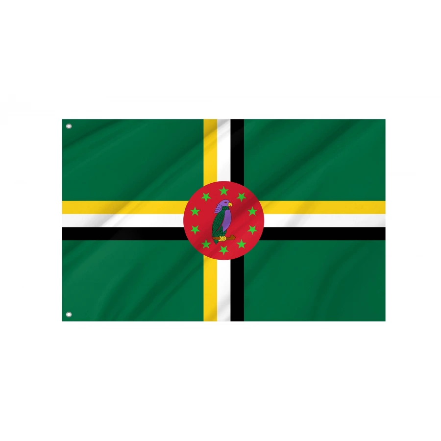 Dominica 1978-1981 Flag for Indoor & Outdoor Use, DMA02