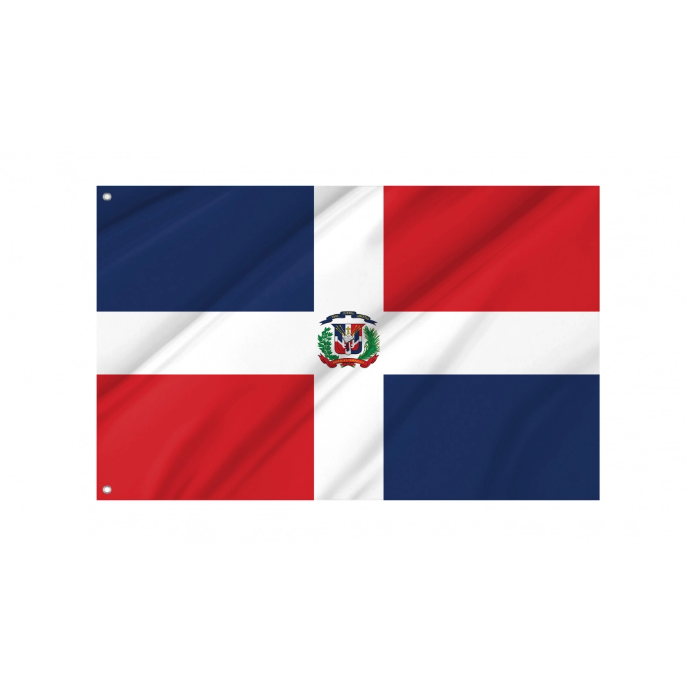 Dominican Republic Flag for Indoor & Outdoor Use Dominican Republic Flag for Indoor & Outdoor Use