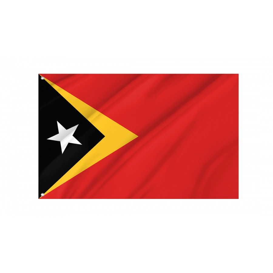 Flag of East Timor, Patriotic Flags, Unique Design Print, Flags for Indoor & Outdoor Use