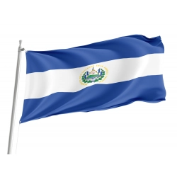 El Salvador Flag for Indoor & Outdoor Use
