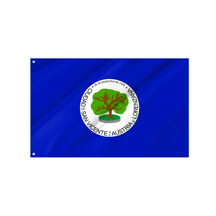 San Vicente Department Flag for Indoor & Outdoor Use, SLV11