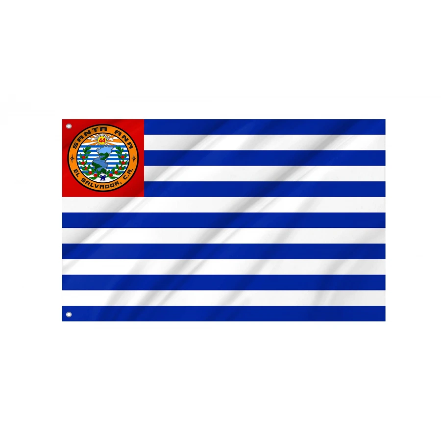 Santa Ana Department Flag for Indoor & Outdoor Use, SLV12