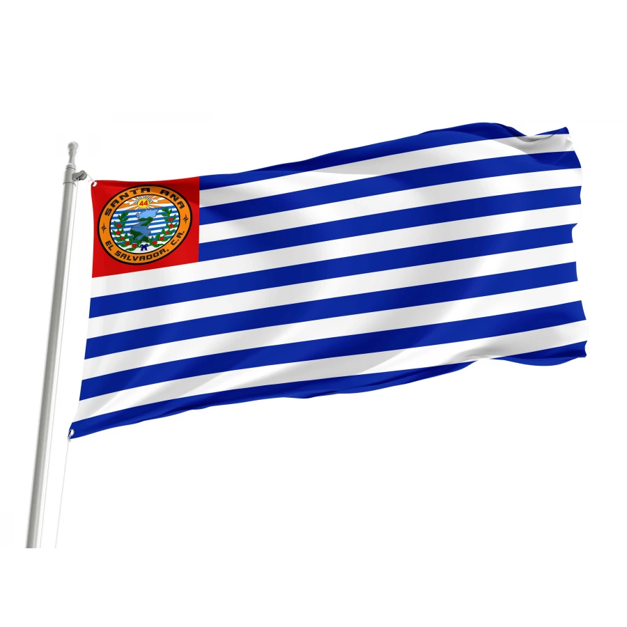 Santa Ana Department Flag for Indoor & Outdoor Use, SLV12