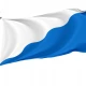 Emmaste Parish Flag for Indoor & Outdoor Use - Imagine 1