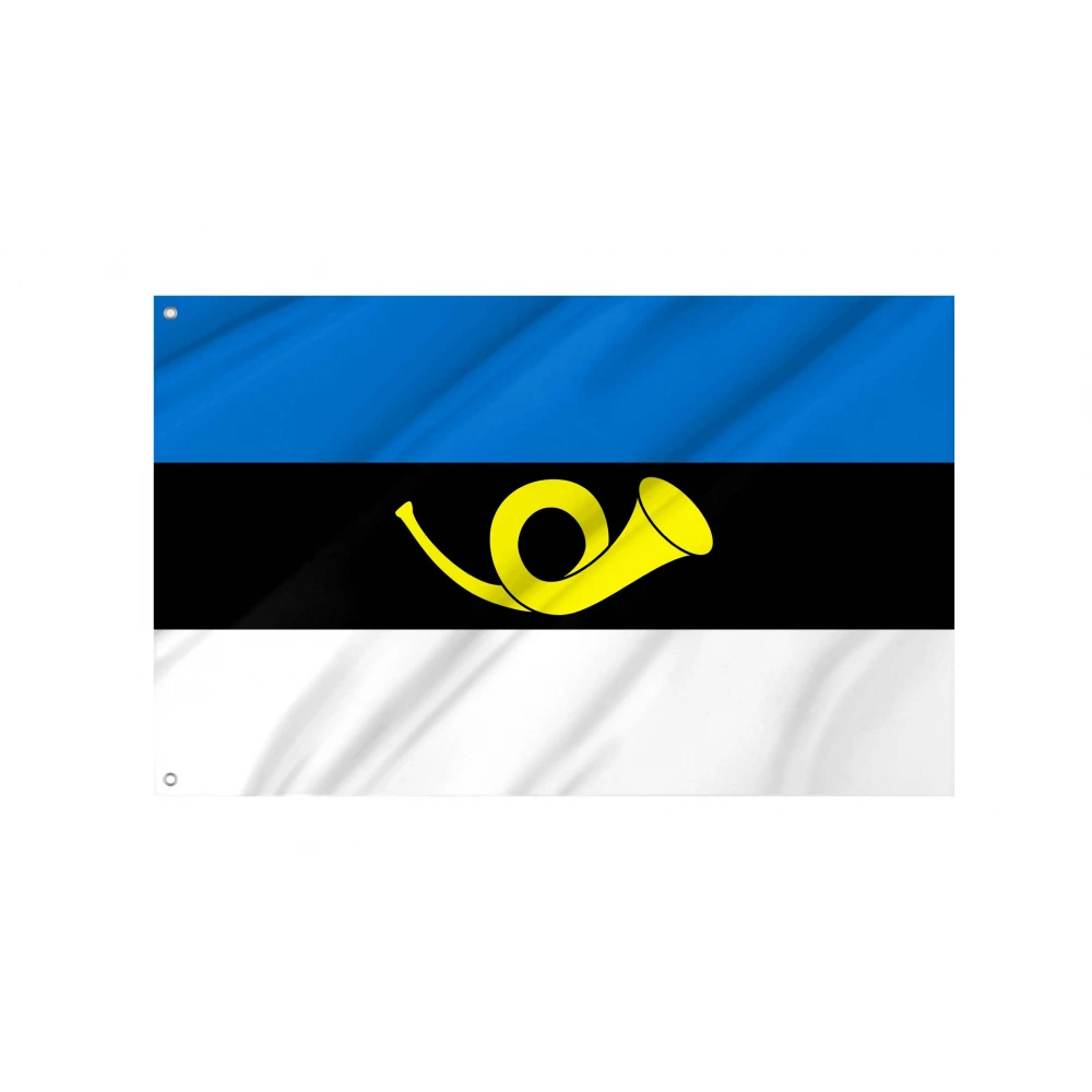 Estonian Postal Flag for Indoor & Outdoor Use