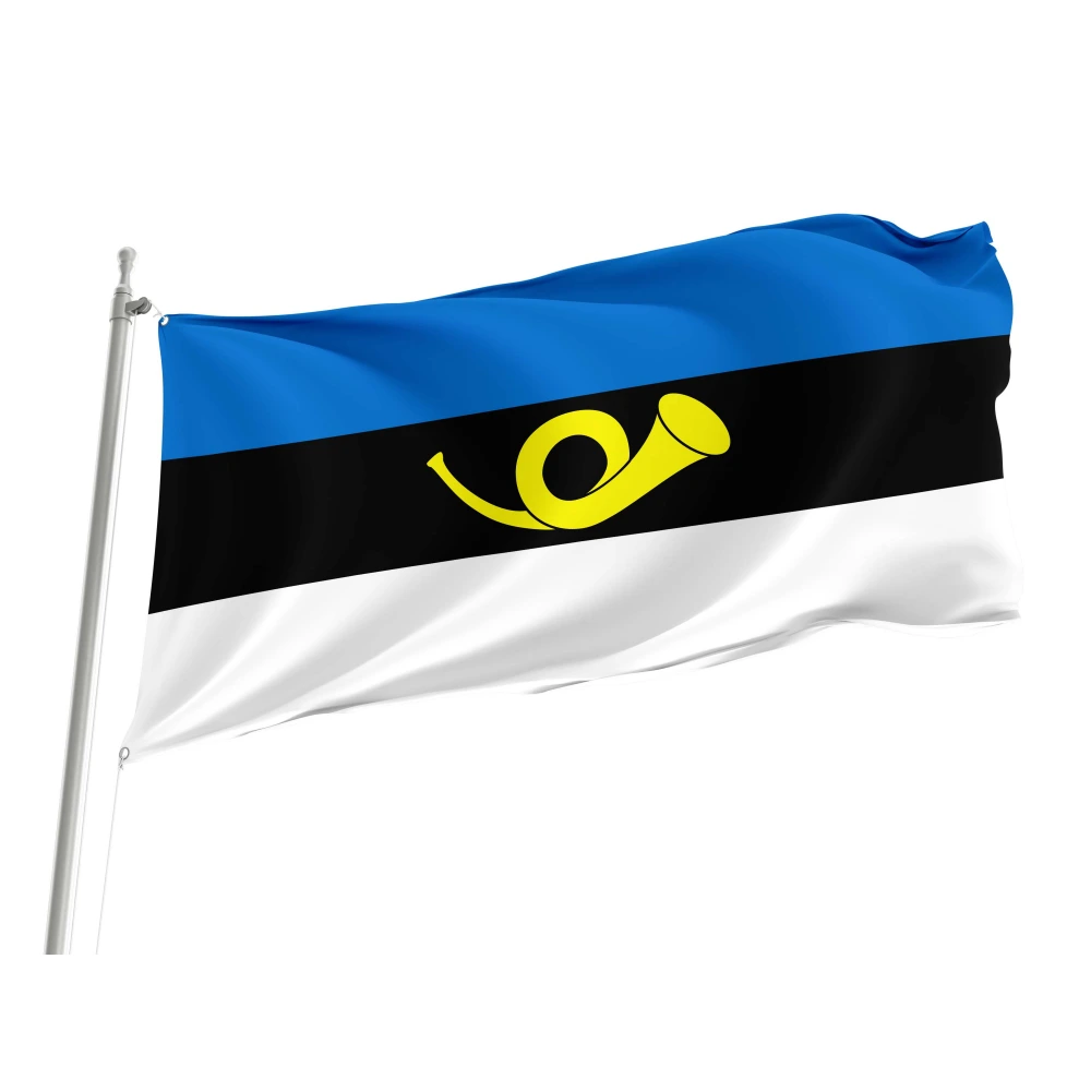Estonian Postal Flag for Indoor & Outdoor Use
