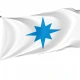 Kihnu Parish Flag for Indoor & Outdoor Use - Imagine 1