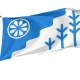 Kose Parish Flag for Indoor & Outdoor Use - Imagine 1
