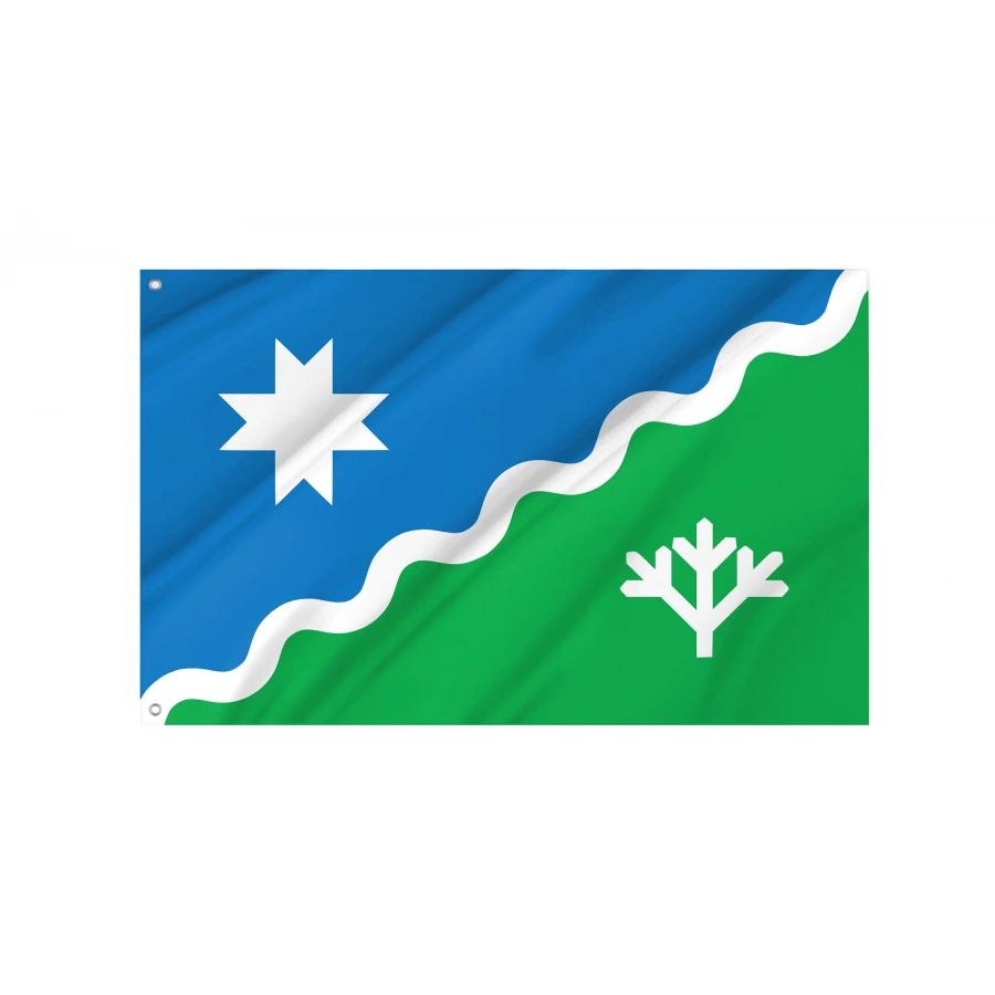 Lääne-Harju Parish Flag for Indoor & Outdoor Use, EST28