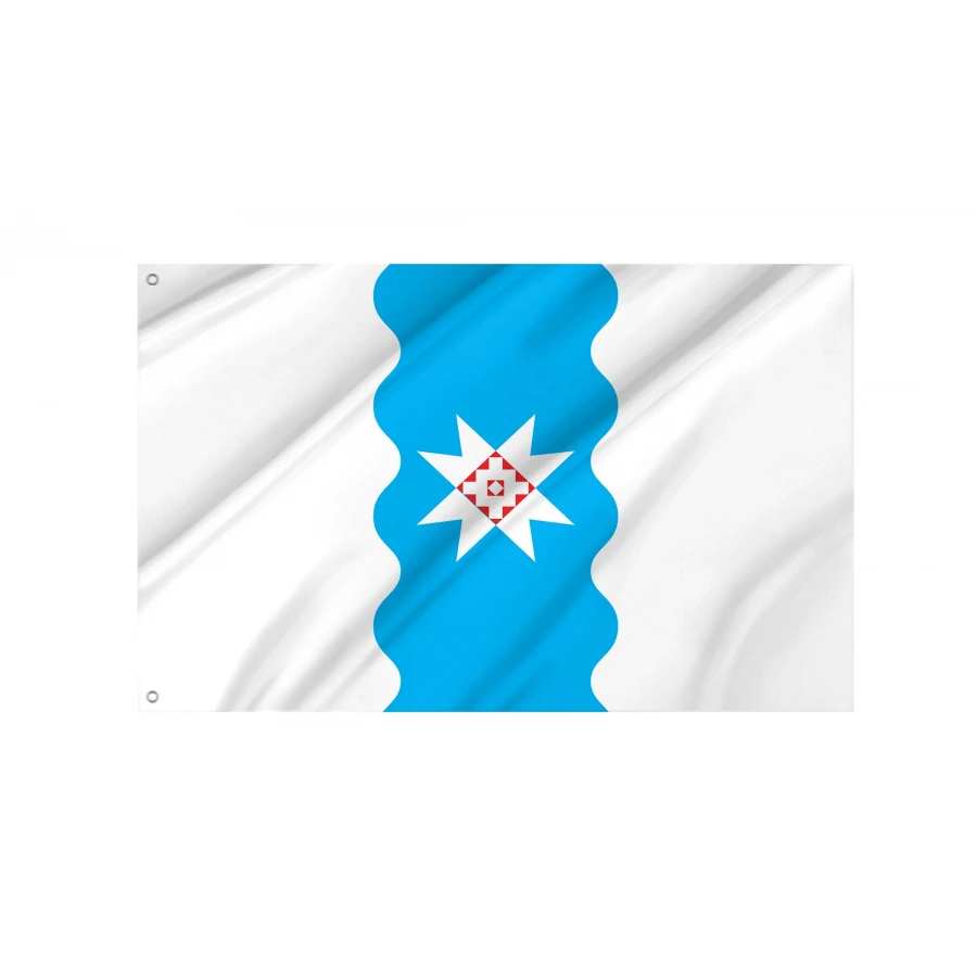 Muhu Parish Flag for Indoor & Outdoor Use, EST74