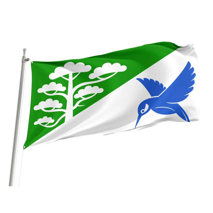 Põlva Parish Flag for Indoor & Outdoor Use, EST68