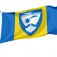 Saaremaa Municipality Flag for Indoor & Outdoor Use - Imagine 1