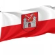 Tartu Flag for Indoor & Outdoor Use - Imagine 1