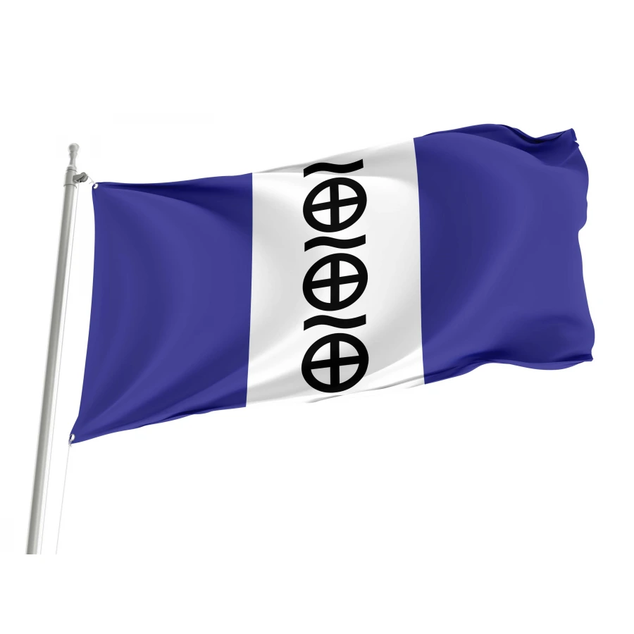 Viru-Nigula Parish Flag for Indoor & Outdoor Use, EST58
