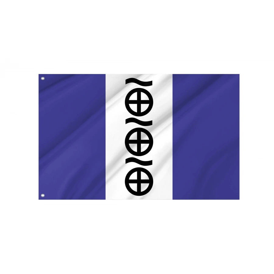 Viru-Nigula Parish Flag for Indoor & Outdoor Use, EST58