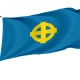 Vormsi Parish Flag for Indoor & Outdoor Use - Imagine 1