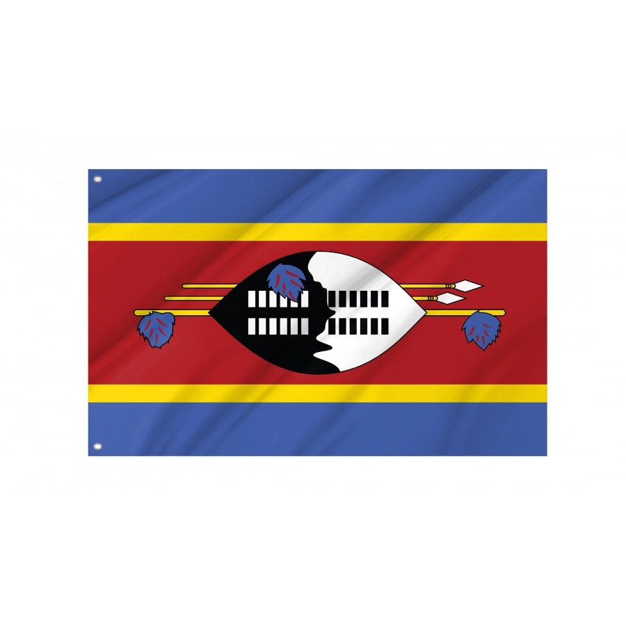 Flag of Eswatini, Patriotic Flags, Unique Design Print, Flags for Indoor & Outdoor Use
