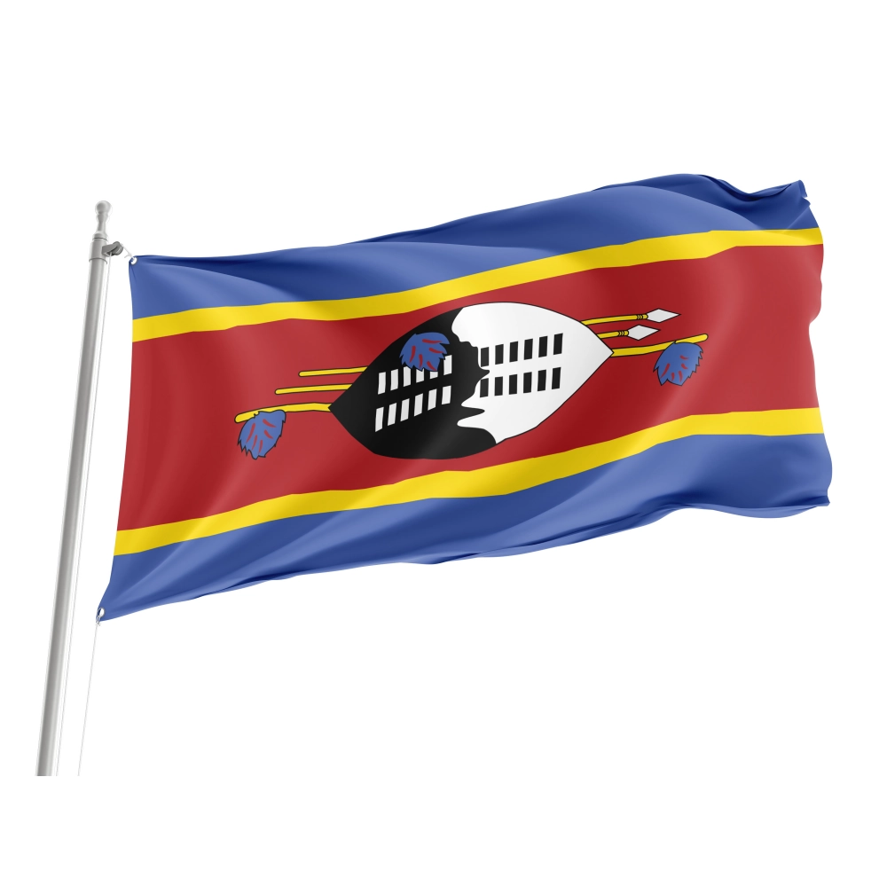 Eswatini Flag for Indoor & Outdoor Use