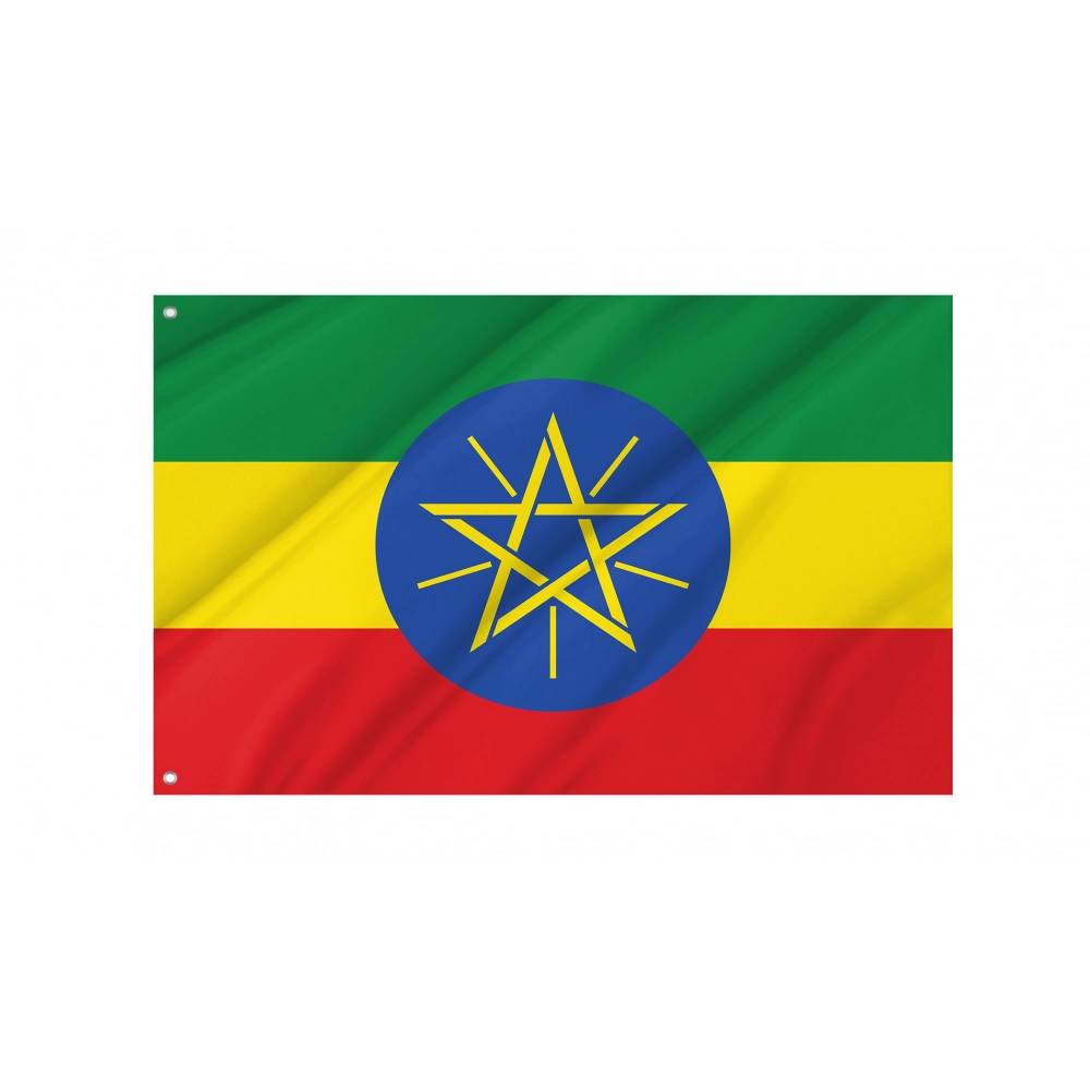 Ethiopia Flag for Indoor & Outdoor Use Ethiopia Flag for Indoor & Outdoor Use