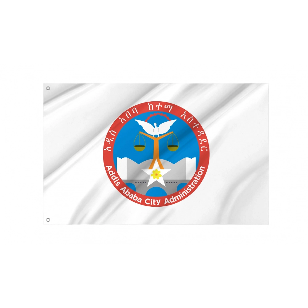 Addis Ababa Flag for Indoor & Outdoor Use Addis Ababa Flag for Indoor & Outdoor Use