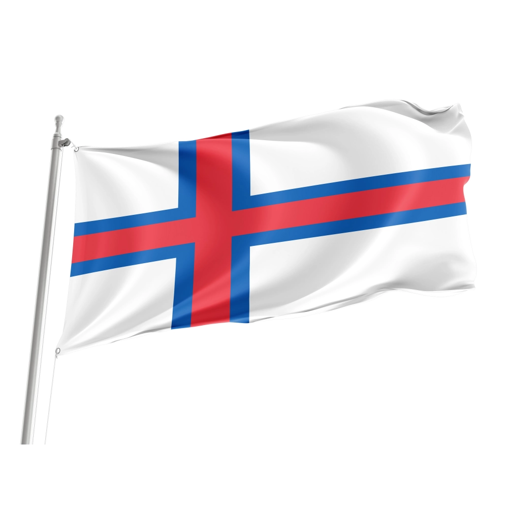 Faroe Islands Flag for Indoor & Outdoor Use Faroe Islands Flag for Indoor & Outdoor Use