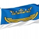 Helsinki Flag for Indoor & Outdoor Use - Imagine 1