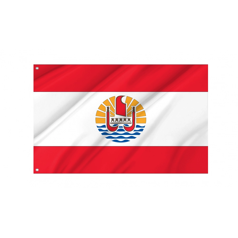 French Polynesia Flag for Indoor & Outdoor Use French Polynesia Flag for Indoor & Outdoor Use