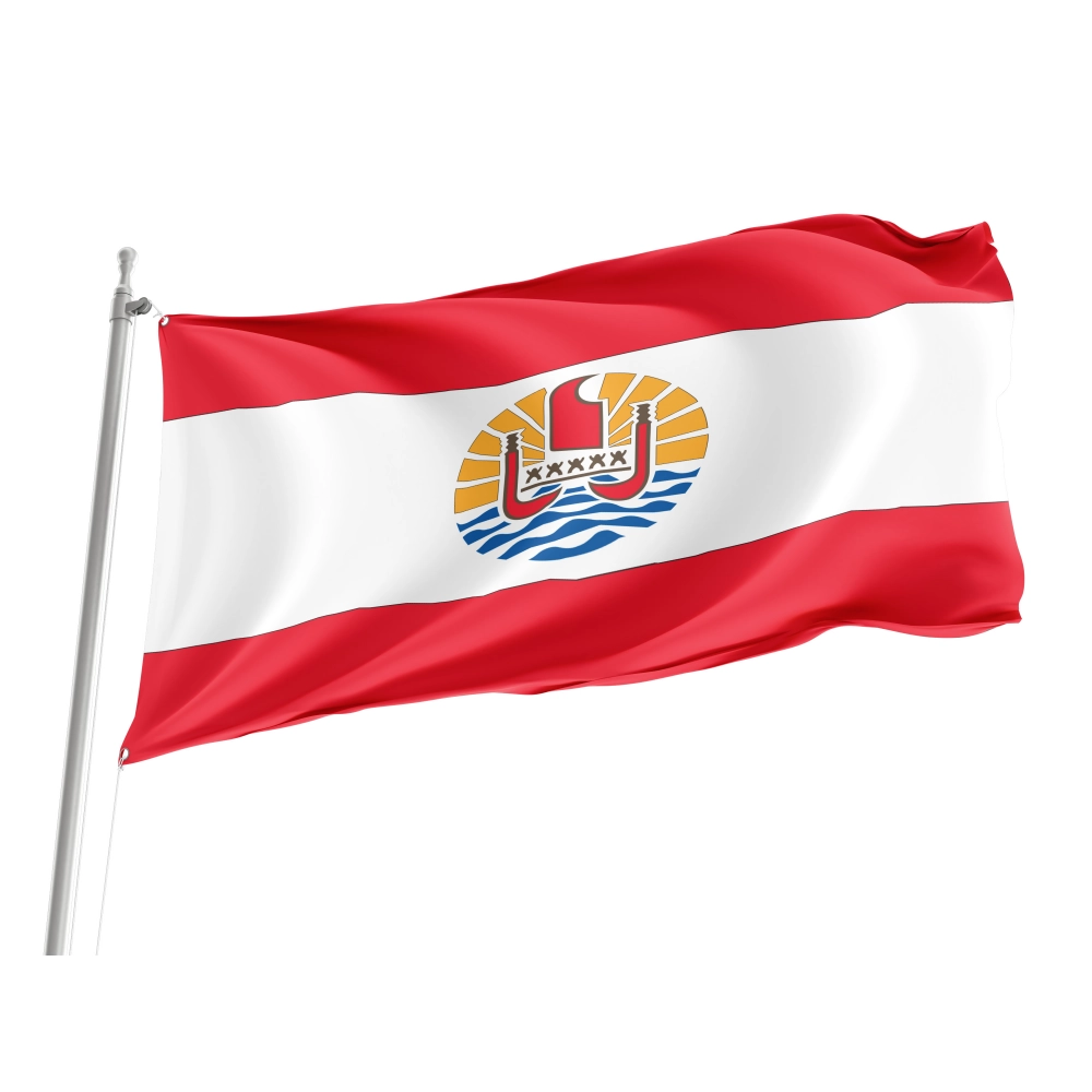 French Polynesia Flag for Indoor & Outdoor Use French Polynesia Flag for Indoor & Outdoor Use