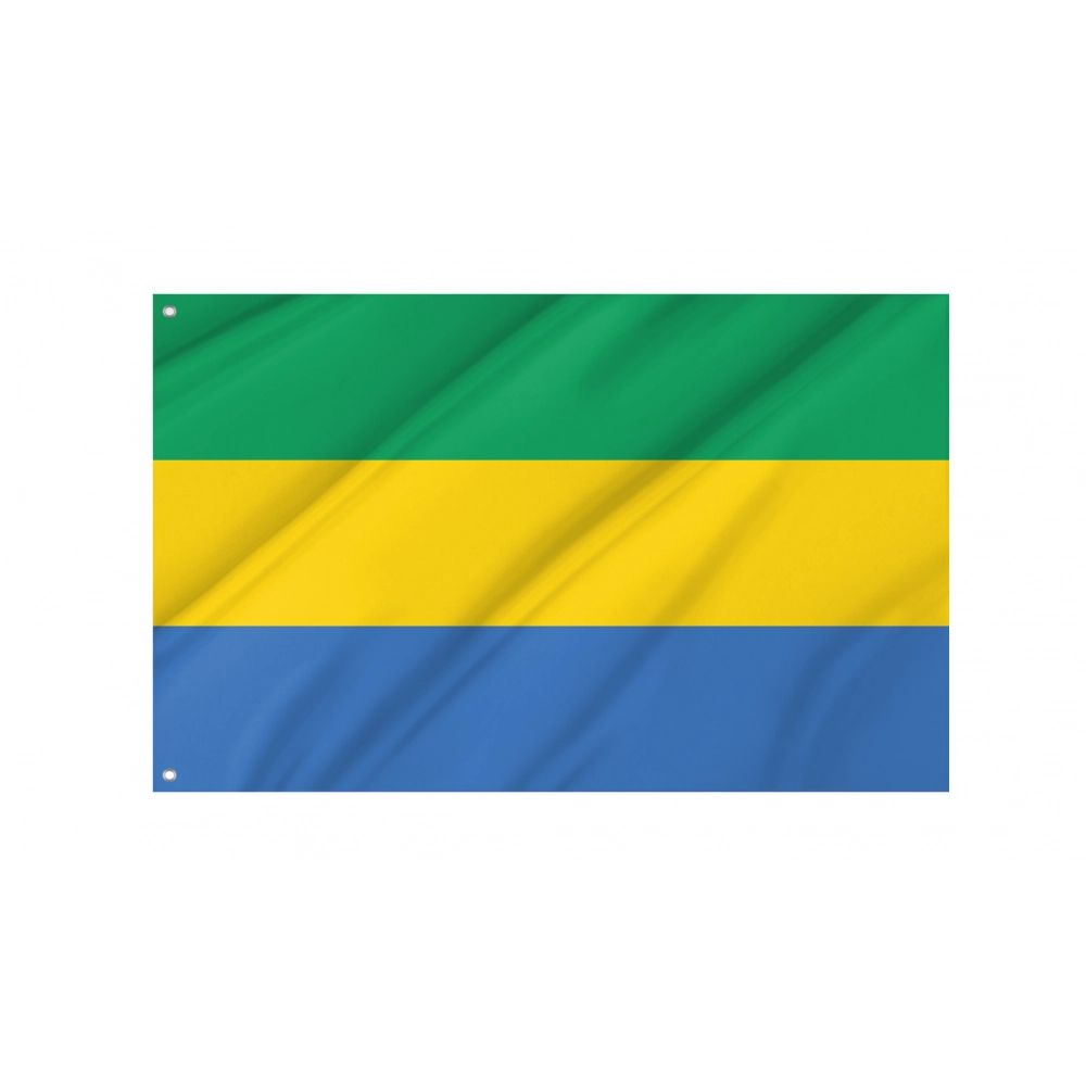 Gabon Flag for Indoor & Outdoor Use Gabon Flag for Indoor & Outdoor Use