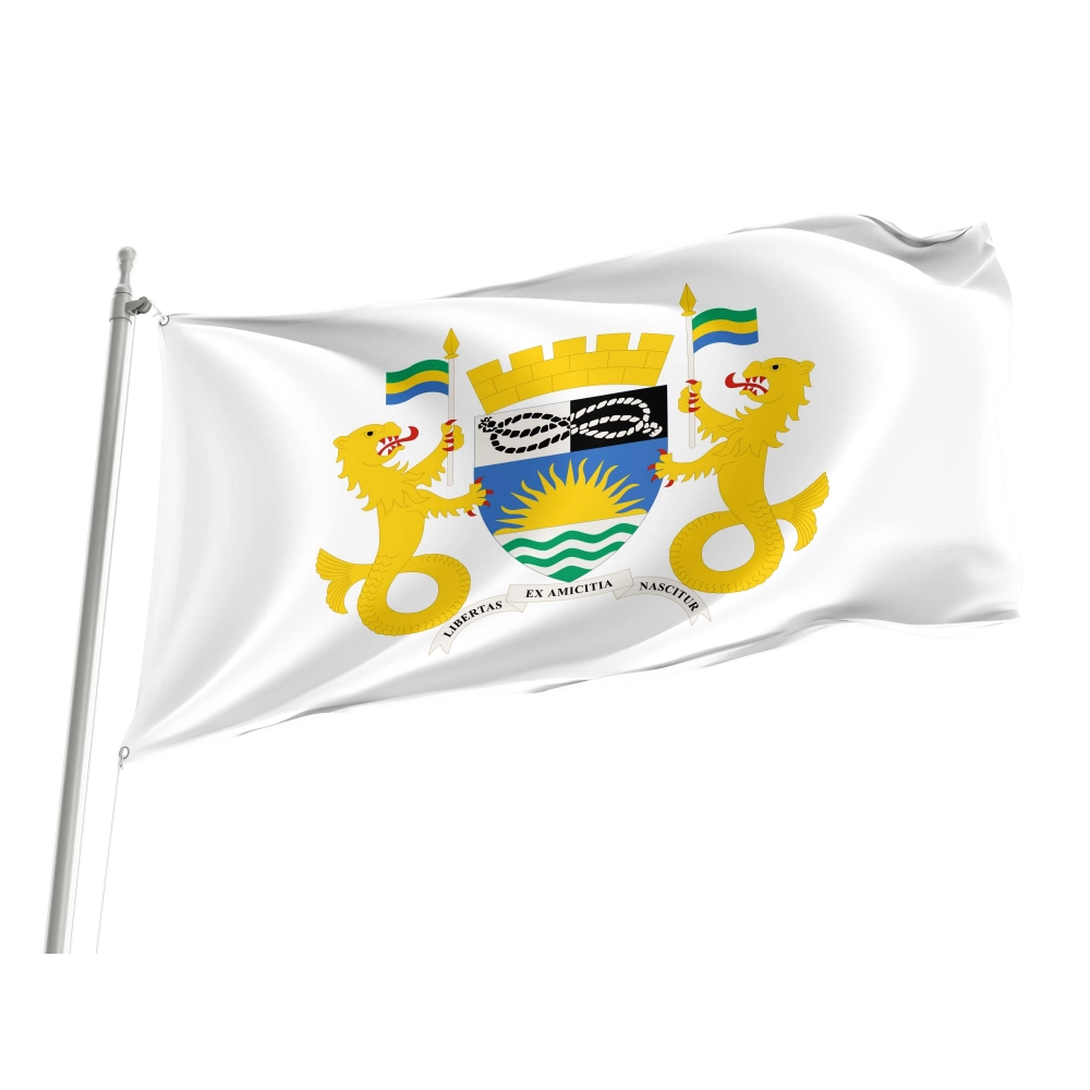 Libreville Flag for Indoor & Outdoor Use