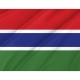 Gambia Flag for Indoor & Outdoor Use - Imagine 2