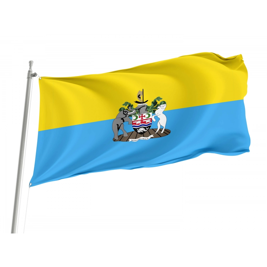 Banjul Flag for Indoor & Outdoor Use, GMB02