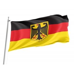 Germany Crest Flag for Indoor & Outdoor Use