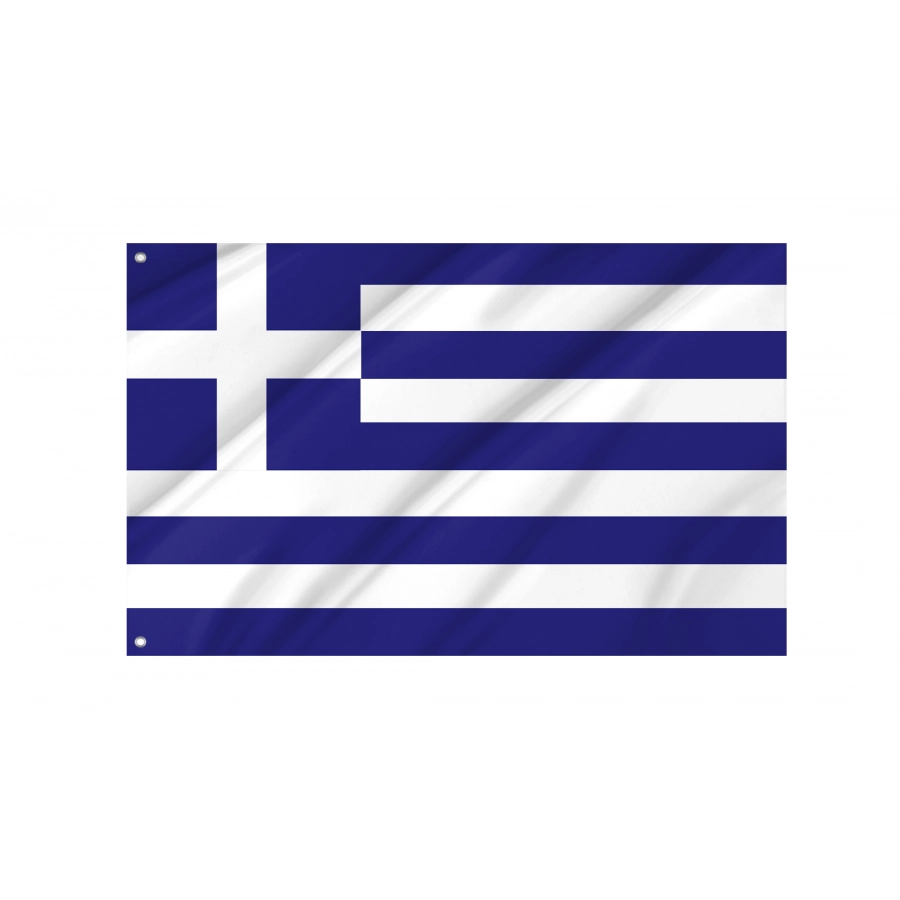 Flag of Greece, Patriotic Flags, Unique Design Print, Flags for Indoor & Outdoor Use