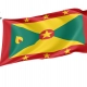 Grenada Flag for Indoor & Outdoor Use - Imagine 1