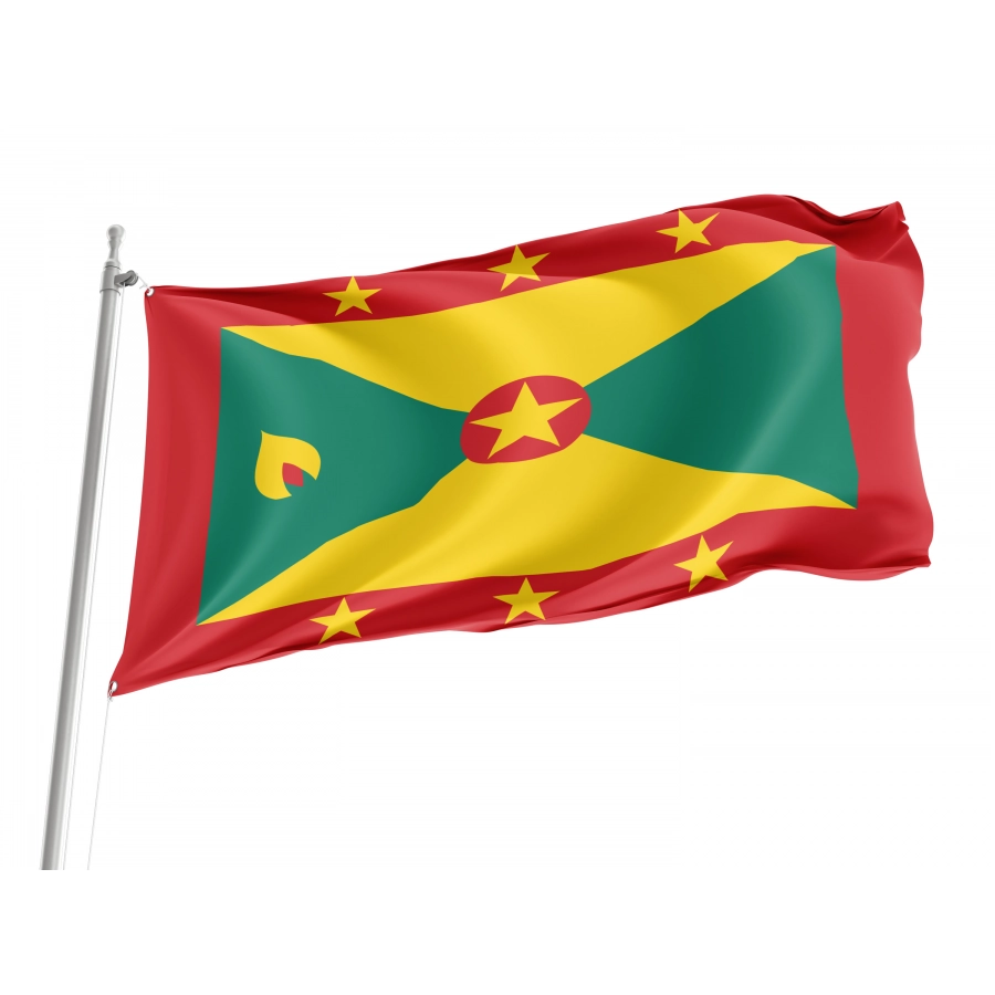 Flag of Grenada, Patriotic Flags, Unique Design Print, Flags for Indoor & Outdoor Use