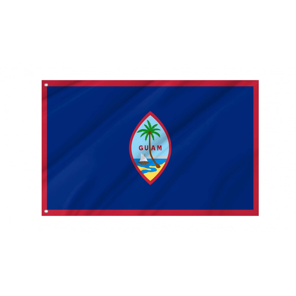 Guam Flag for Indoor & Outdoor Use