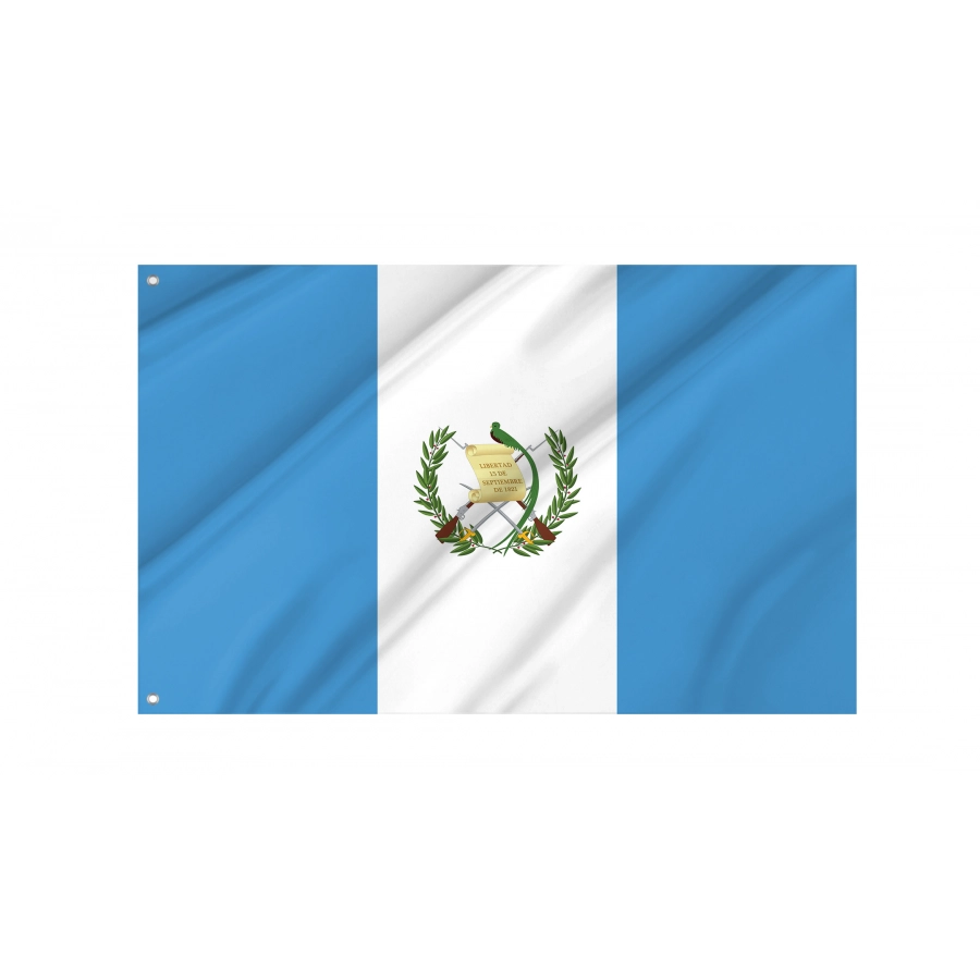 Flag of Guatemala, Patriotic Flags, Unique Design Print, Flags for Indoor & Outdoor Use