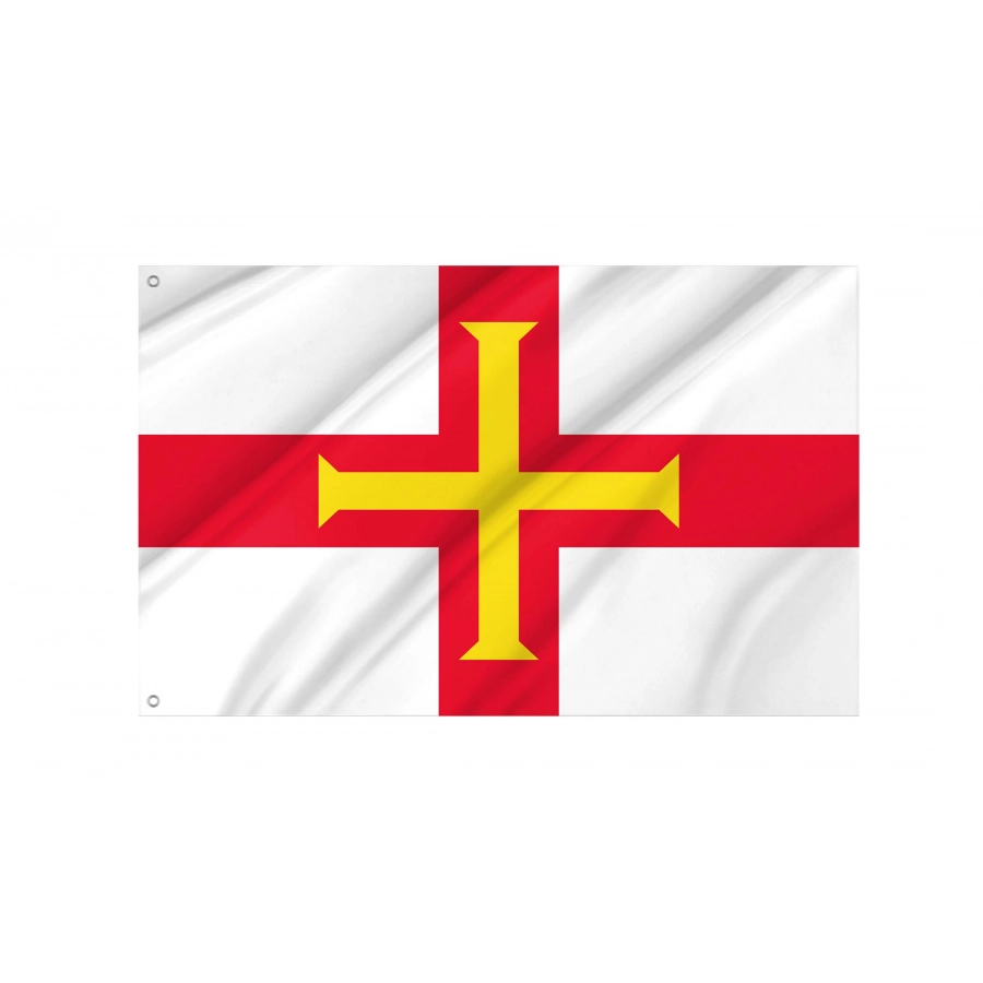 Guernsey Flag for Indoor & Outdoor Use, GUE01