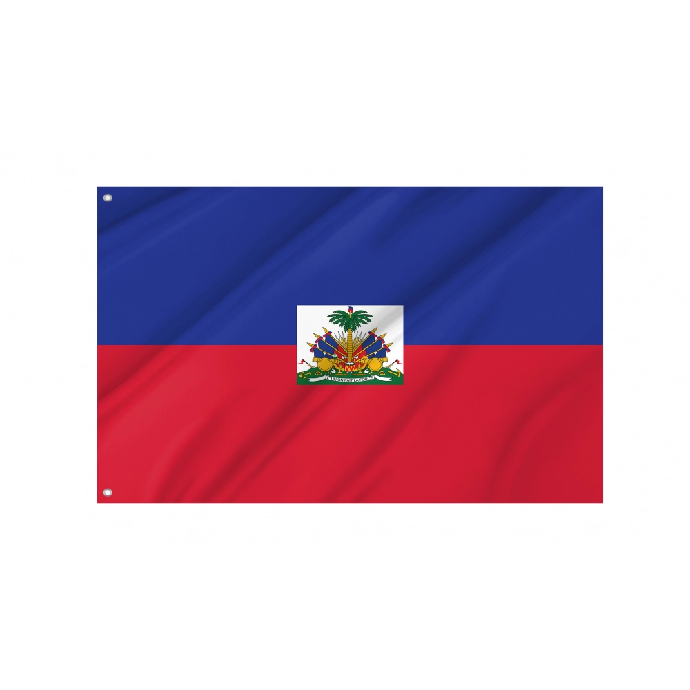Haiti Flag for Indoor & Outdoor Use