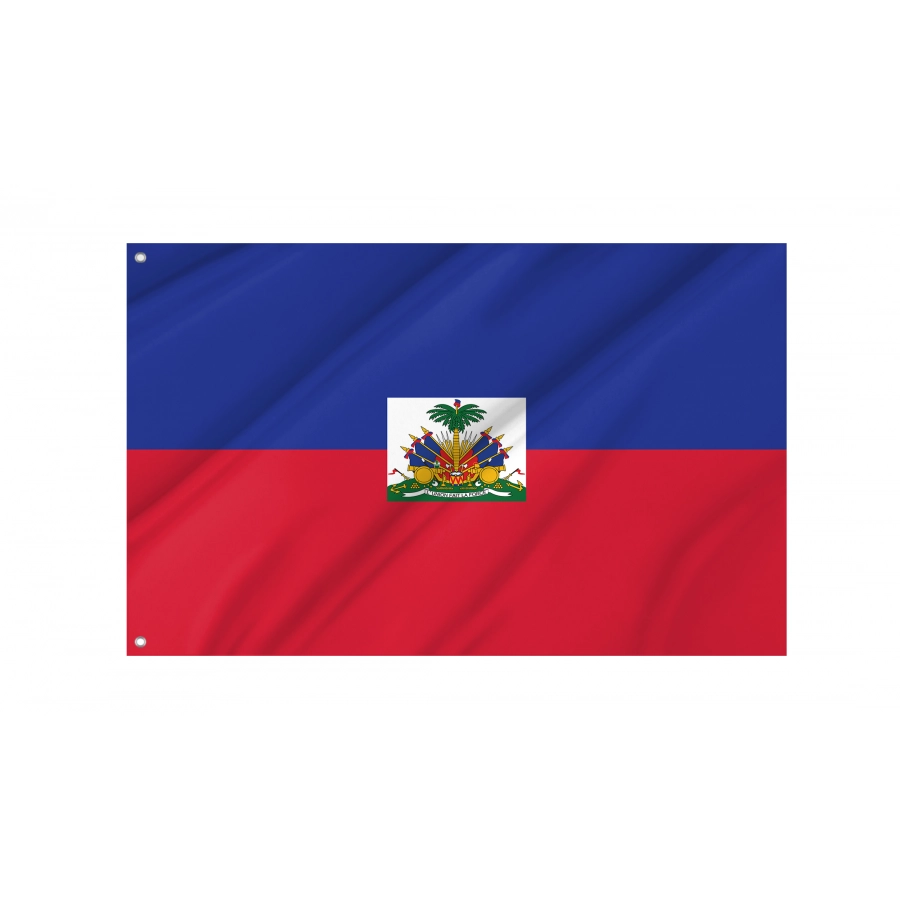 Flag of Haiti, Patriotic Flags, Unique Design Print, Flags for Indoor & Outdoor Use