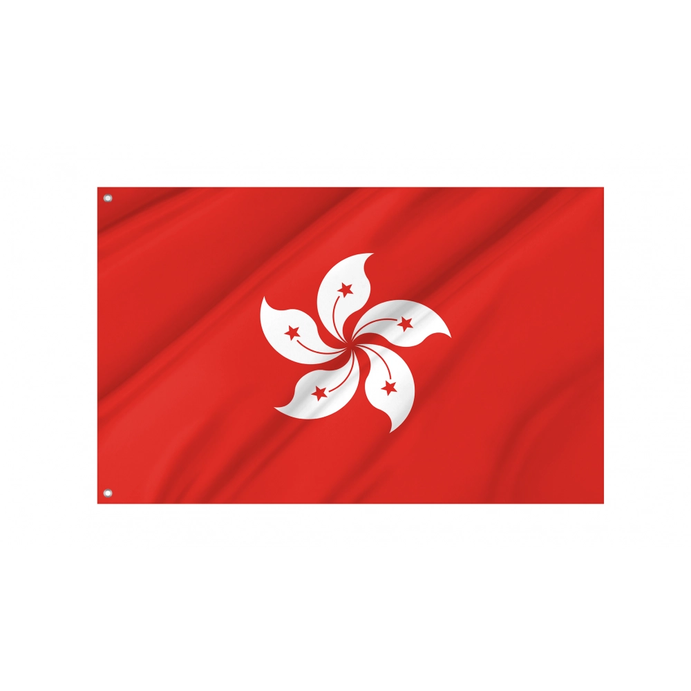 Hong Kong Flag for Indoor & Outdoor Use Hong Kong Flag for Indoor & Outdoor Use