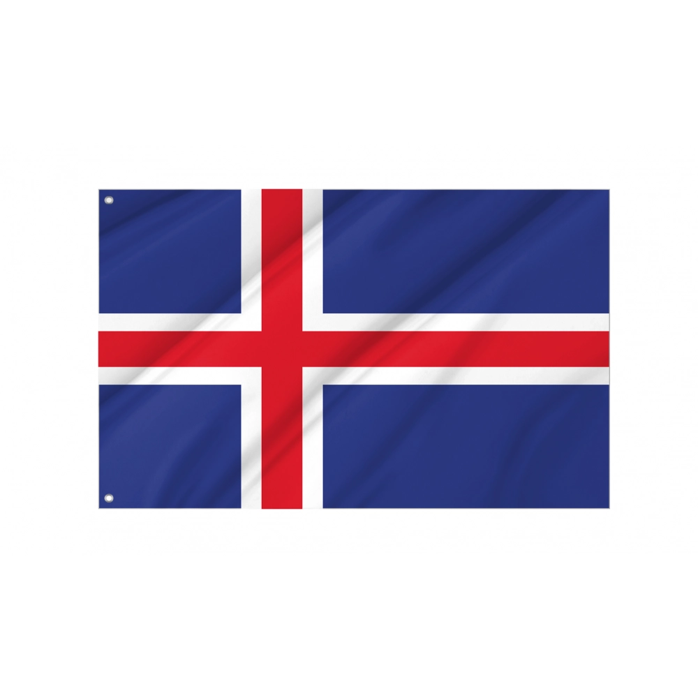 Iceland Flag for Indoor & Outdoor Use Iceland Flag for Indoor & Outdoor Use