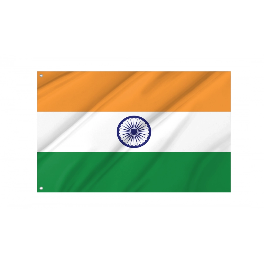 Flag of India, Patriotic Flags, Unique Design Print, Flags for Indoor & Outdoor Use