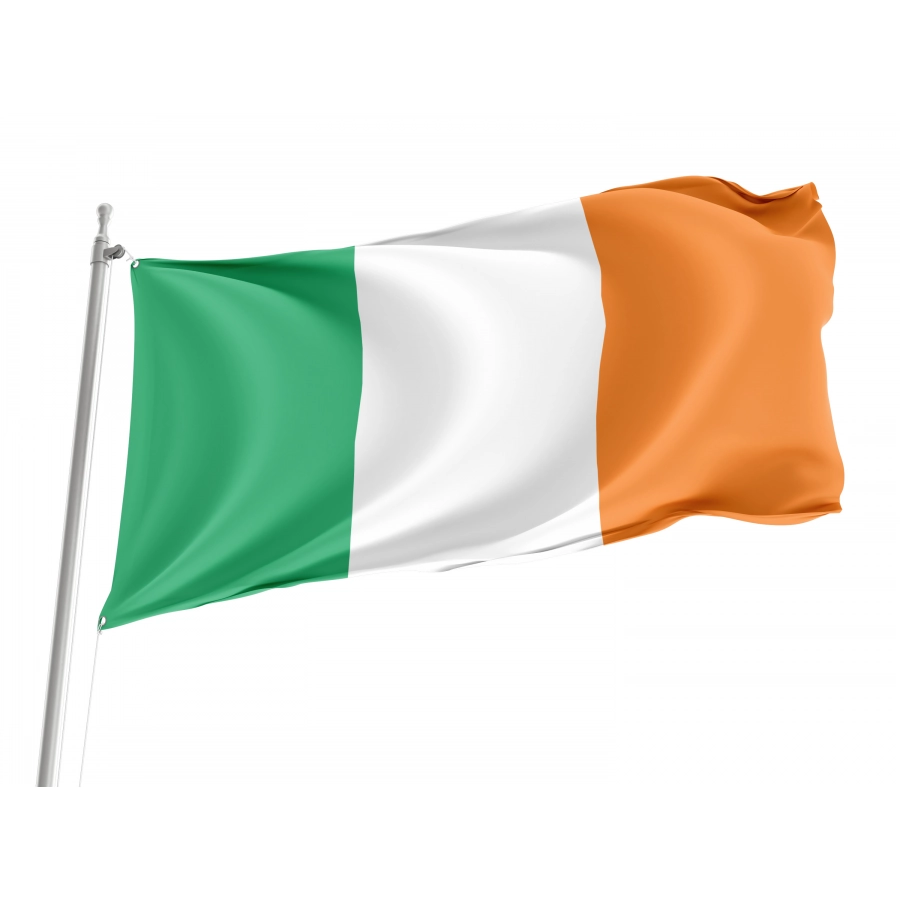 Flag of Ireland, Patriotic Flags, Unique Design Print, Flags for Indoor & Outdoor Use