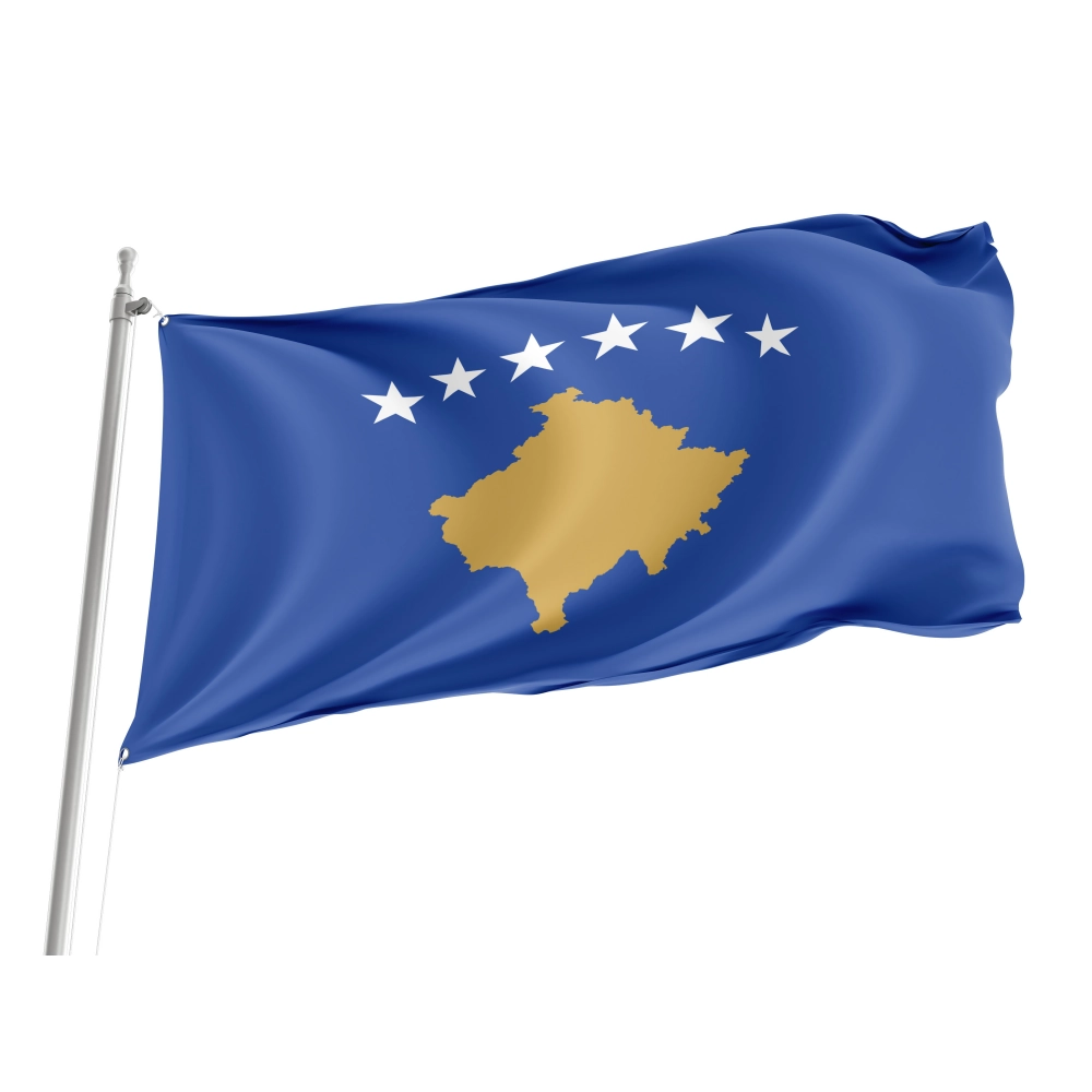 Kosovo Flag for Indoor & Outdoor Use Kosovo Flag for Indoor & Outdoor Use